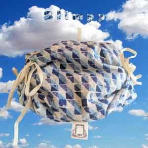 <em>Blimpy</em> "Swimming Checks Blue" eCoddle Versa