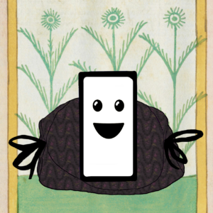 "Wavy Purple Star Flowers" eCoddle Versa